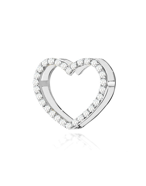 Zawieszka serce Z0027B, 0,15ct