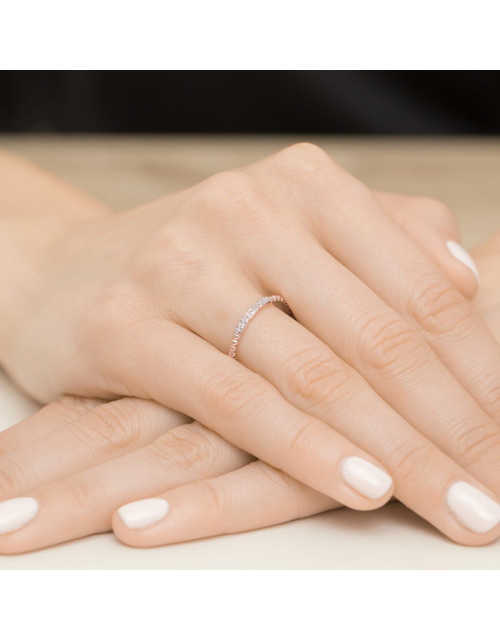 Pierscionek W479 0,03ct