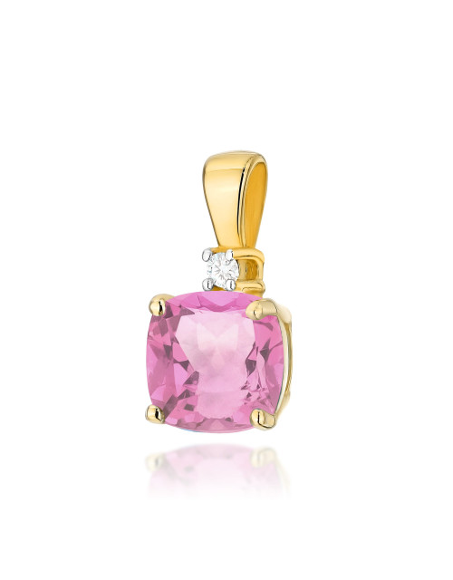 ZAWIESZKA Z003 RÓŻOWY TOPAZ 1,1 ct