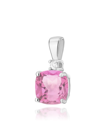 ZAWIESZKA Z003B RÓŻOWY TOPAZ 1,10 ct