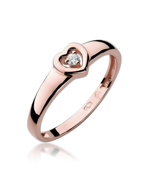 Pierscionek W001-0,04ct