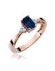 Pierscionek W002-SZAFIR