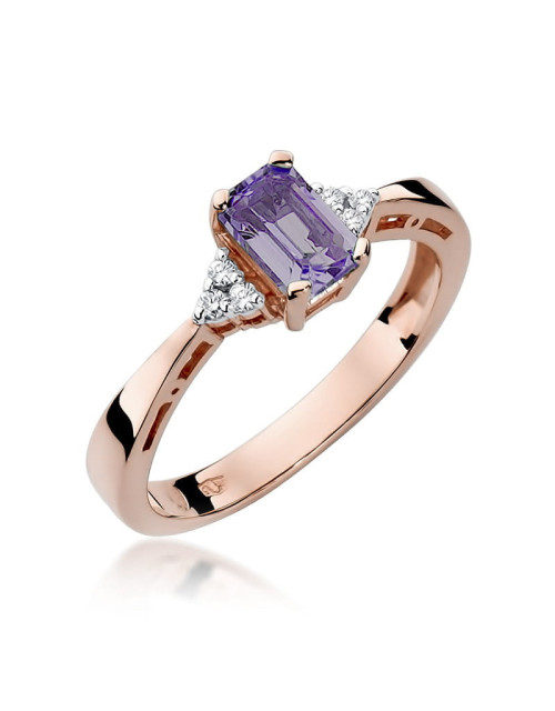 Pierscionek W0002-AMETYST