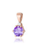 ZAWIESZKA Z0076R, AMETYST 0,50 ct