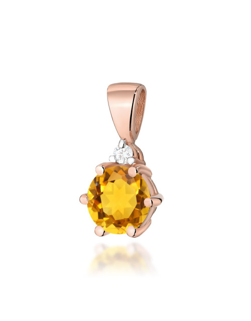 ZAWIESZKA Z0076R, CYTRYN 0,50 ct