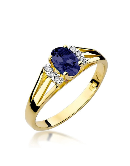 Pierscionek W0005-SZAFIR