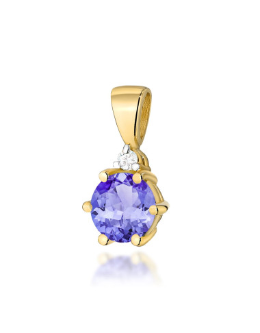 ZAWIESZKA Z0076, TANZANIT 0,50 ct