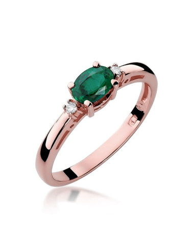 Pierscionek W0006-SZMARAGD