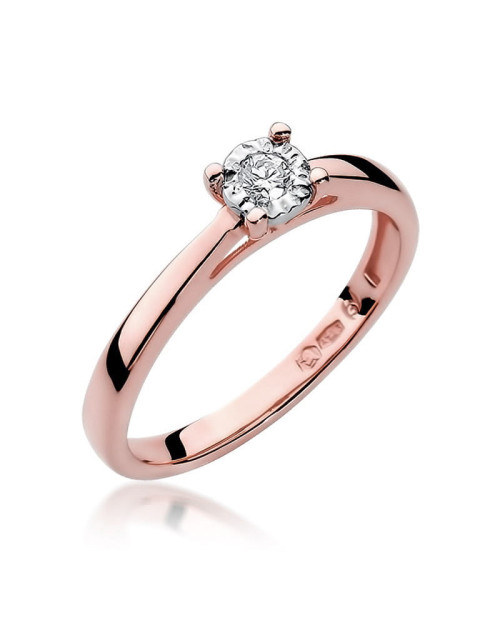 Pierscionek W007-0,08ct