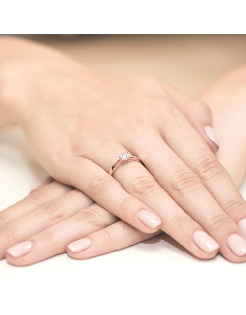 Pierscionek W007-0,08ct