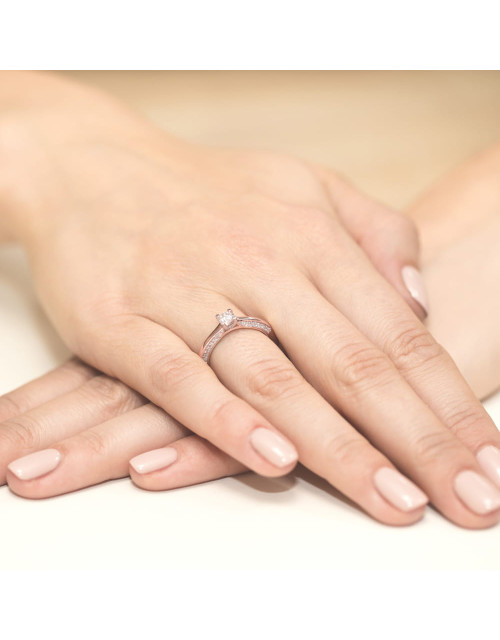 Pierscionek W009-0,44ct