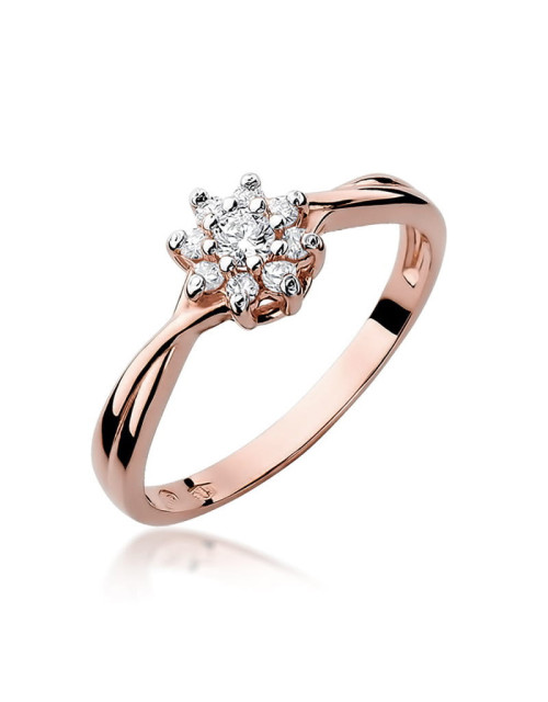 Pierscionek W072-0,22ct