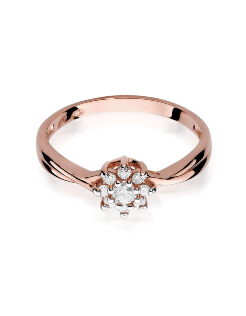 Pierscionek W072-0,22ct