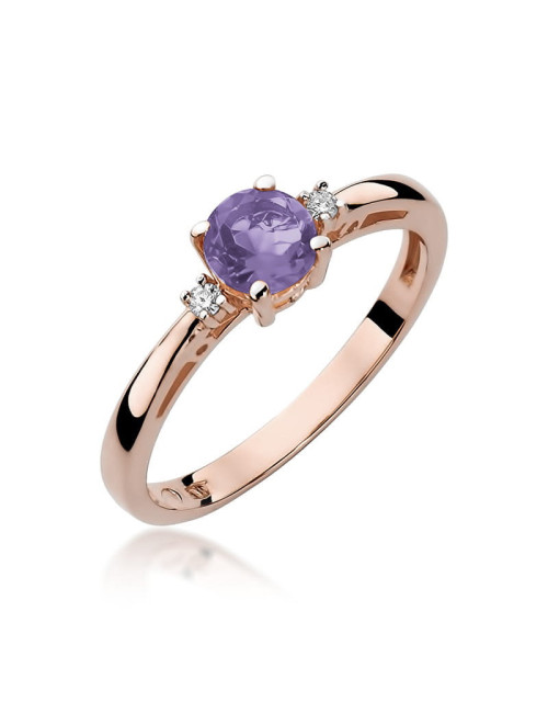 Pierscionek W0010-AMETYST