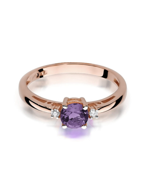 Pierscionek W0010-AMETYST