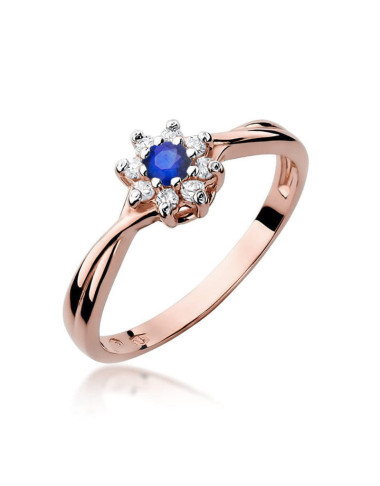 Pierscionek W0072-SZAFIR