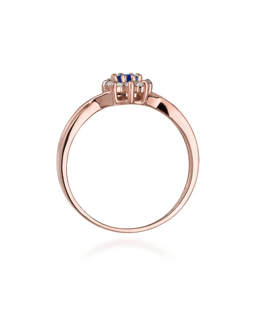 Pierscionek W0072-SZAFIR