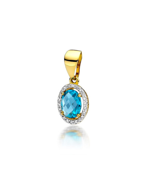 ZAWIESZKA Z0080 TOPAZ, 1,7 ct