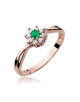 Pierscionek W072-SZMARAGD
