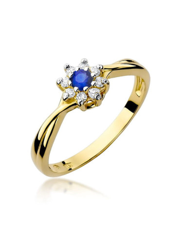 Pierscionek W0072-SZAFIR