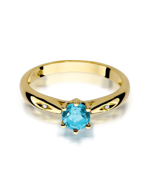 Pierscionek W0074-TOPAZ