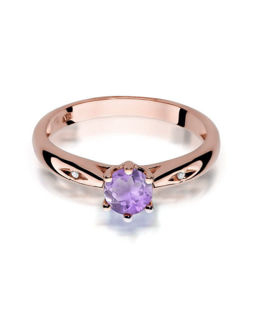 Pierscionek W0074-AMETYST