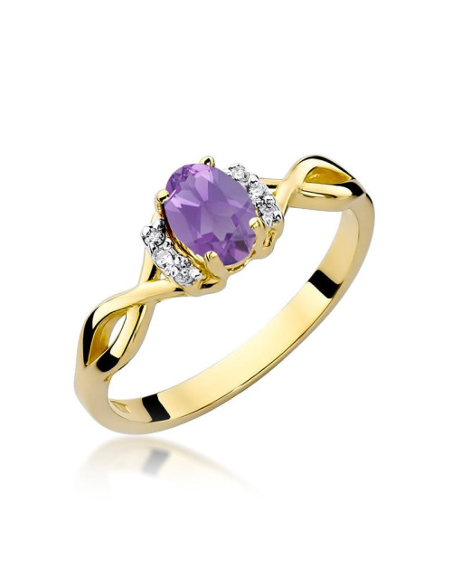 Pierscionek W0019-AMETYST
