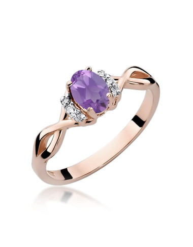 Pierscionek W0019-AMETYST
