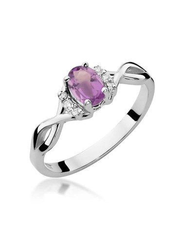 Pierscionek W0019-AMETYST