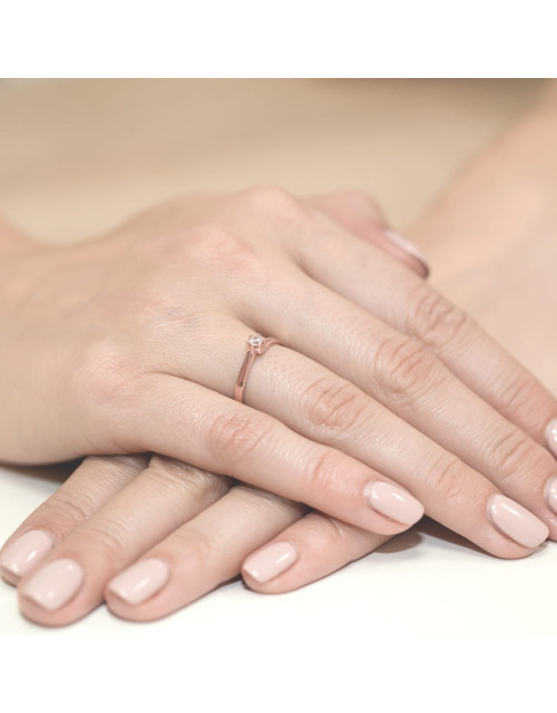 Pierscionek W021-0,10ct