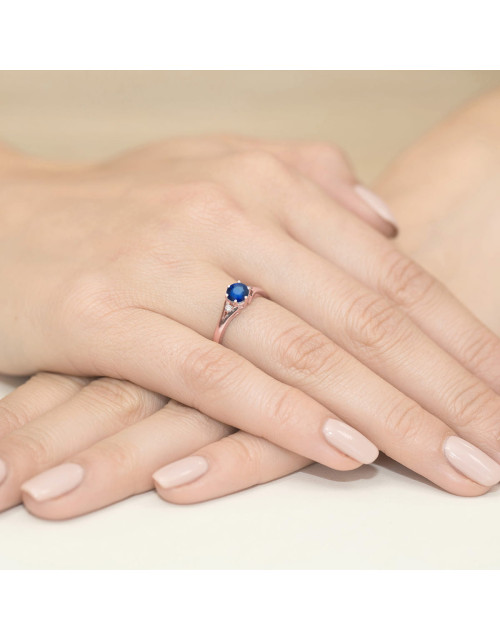 Pierscionek W0076-SZAFIR