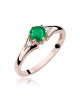 Pierscionek W076-SZMARAGD