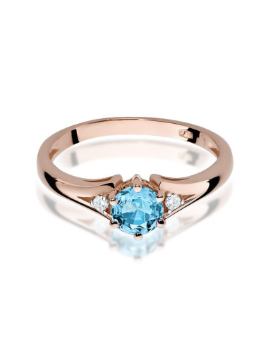 Pierscionek W0076-TOPAZ