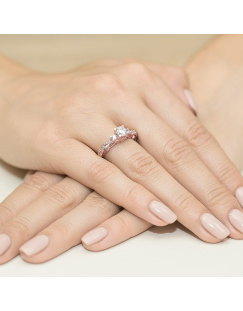 Pierscionek W023-0,50ct