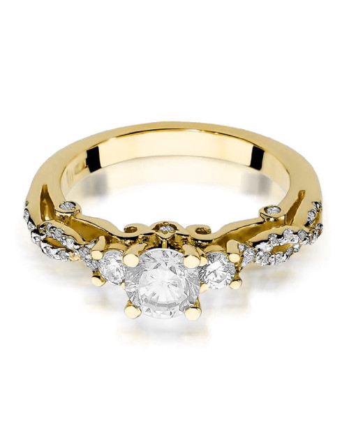 Pierscionek W023-0,50ct