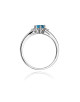 Pierscionek W0076-TOPAZ LONDON BLUE