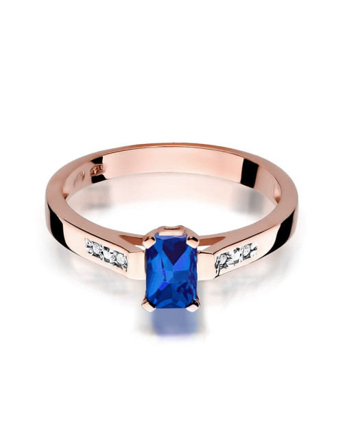 Pierscionek W0078-SZAFIR