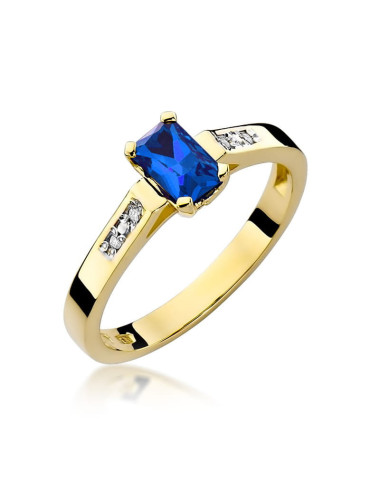 Pierscionek W0078-SZAFIR