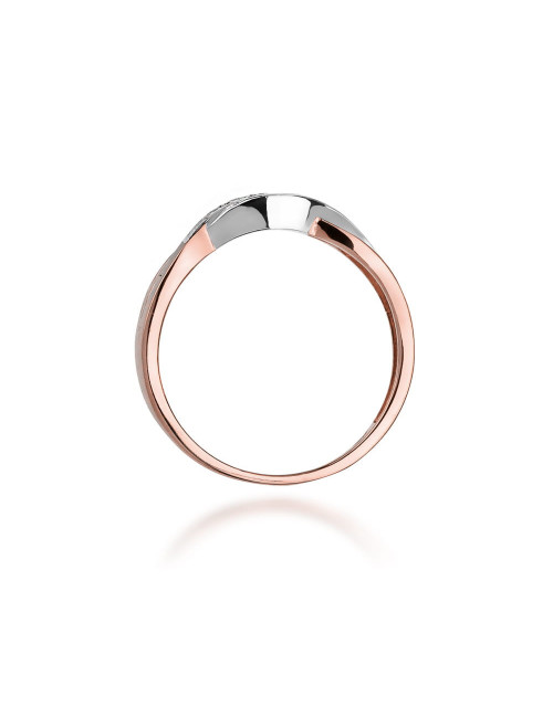 Pierscionek W083-0,10ct