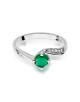 Pierscionek W084-SZMARAGD