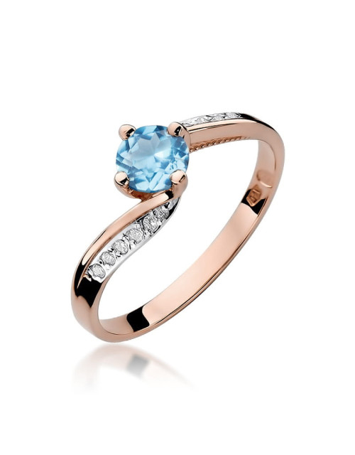 Pierscionek W0084-TOPAZ