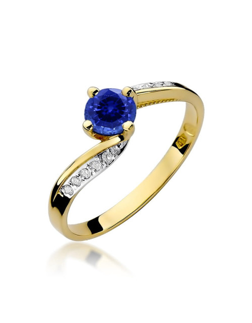 Pierscionek W0084-SZAFIR