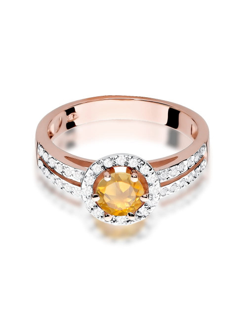 Pierscionek W0087-CYTRYN