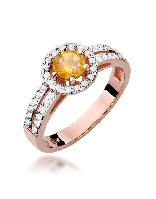 Pierscionek W0087-CYTRYN