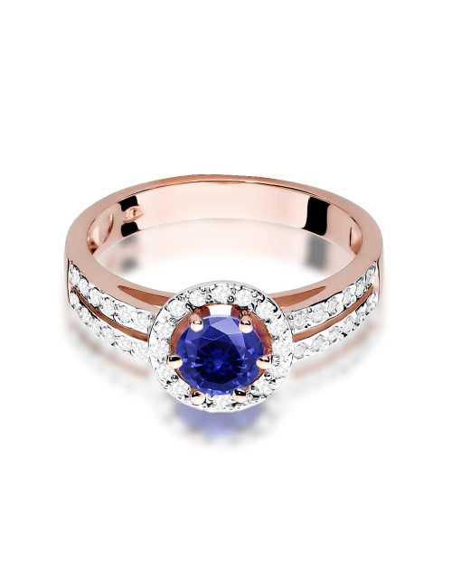 Pierscionek W0087-SZAFIR