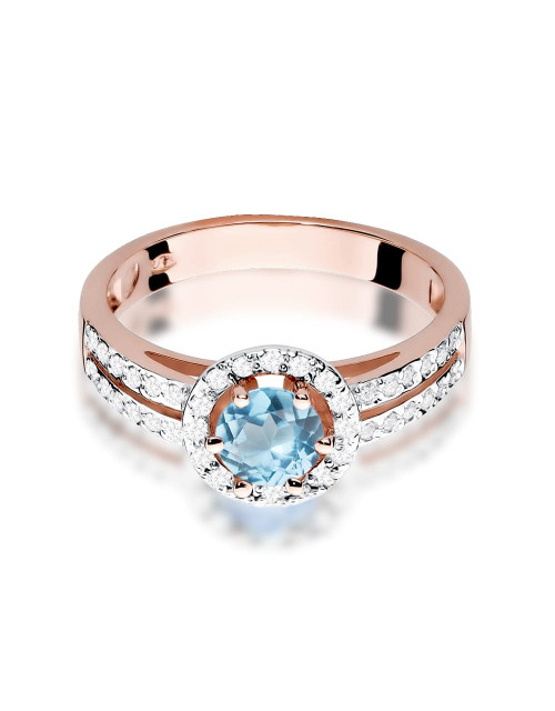 Pierscionek W0087-TOPAZ