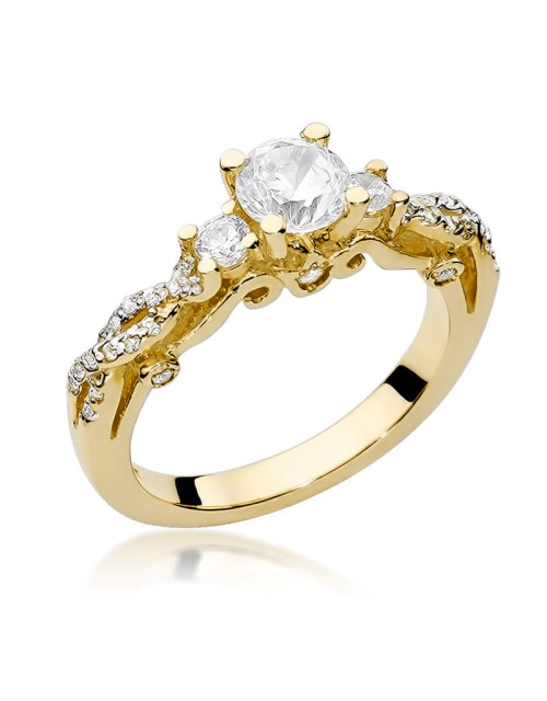 Pierscionek W023-0,70ct