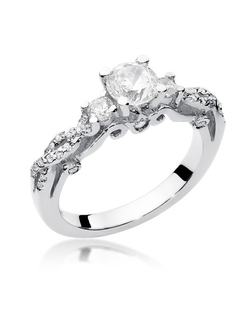 Pierscionek W023-0,70ct