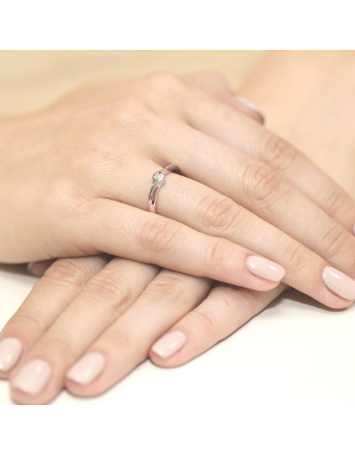 Pierscionek W027-0,05ct