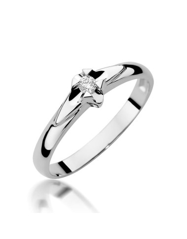 Pierscionek W088-0,10ct